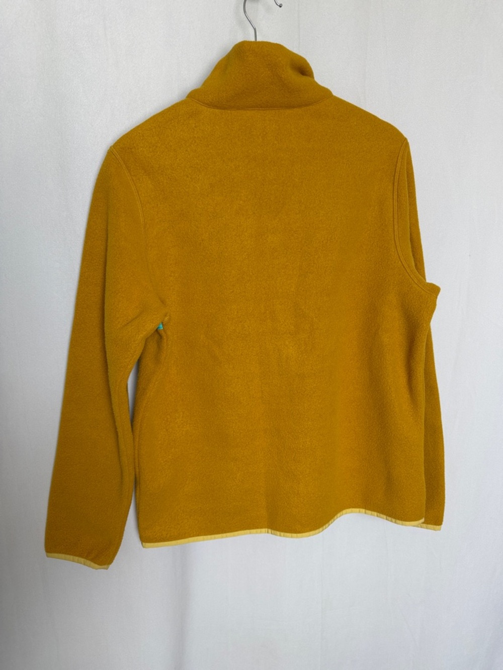Cotopaxi Women's Teca Mustard Full Zip Fleece Jacket Size M Navy Teal Stripes - Picture 6 of 13